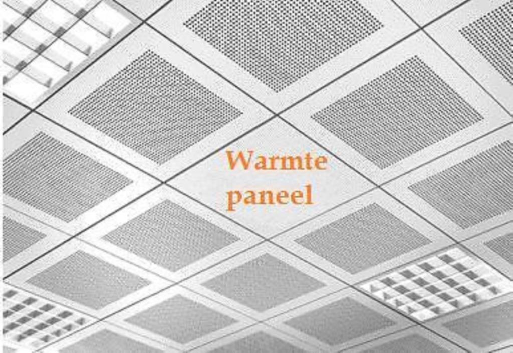 Infrarood winkel verwarming panelen paneel in systeemplafond, Doe-het-zelf en Verbouw, Verwarming en Radiatoren, Verzenden, Nieuw