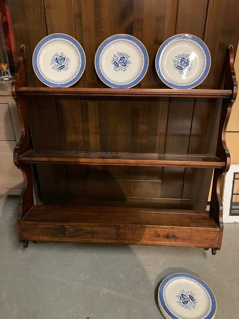 Bordenrek met 9 borden, Ophalen