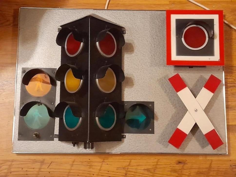 Rijschool Verkeerslicht Model, Verzamelen, Ophalen of Verzenden, Gebruikt, Overige soorten, Schaalmodel