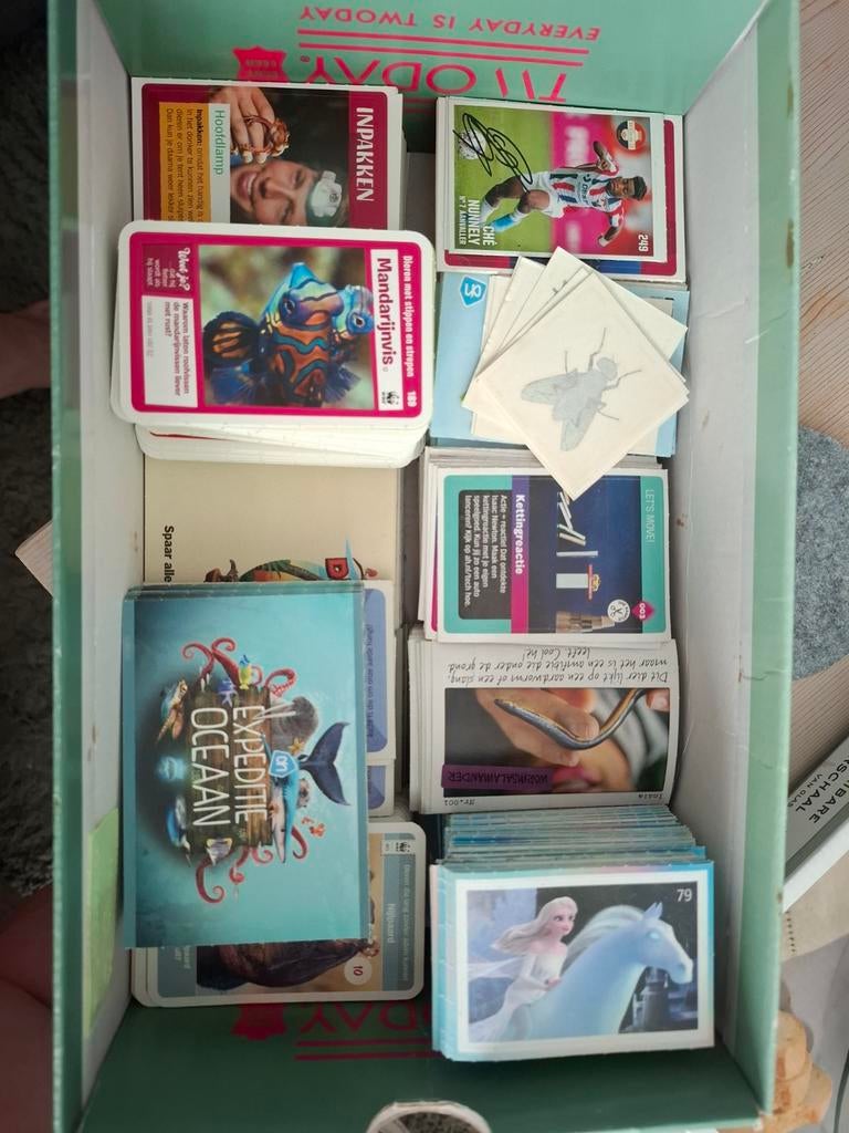 Verschillende Albert Heijn verzamelstickers, Verzamelen, Supermarktacties, Albert Heijn, Ophalen