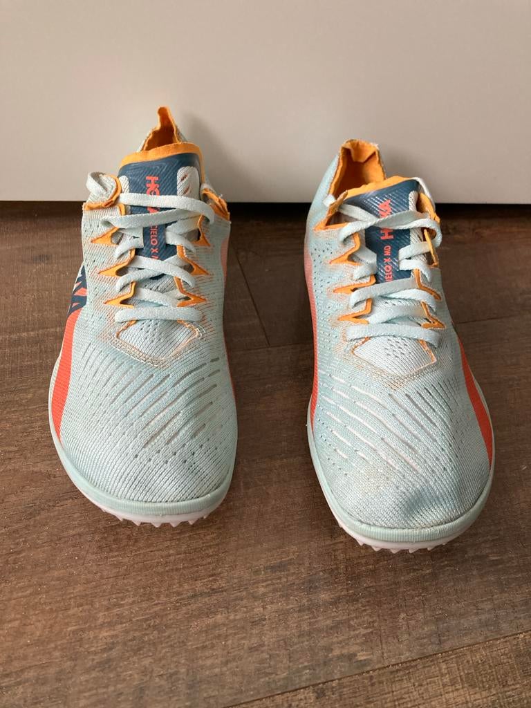 Hoka Cielo X MD Spikes - EUR 44, Ophalen of Verzenden, Zo goed als nieuw, Zwart, Sportschoenen
