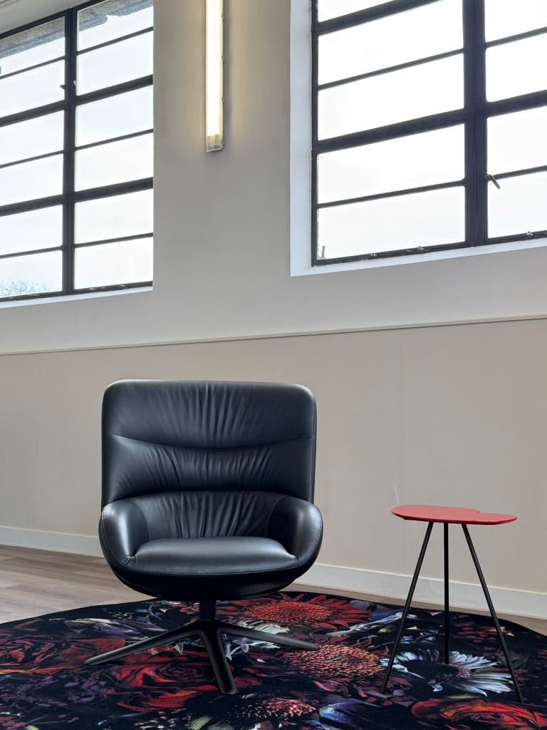 Leolux Hilco draaifauteuil NIEUW, Ophalen, Nieuw, 75 tot 100 cm, 50 tot 75 cm