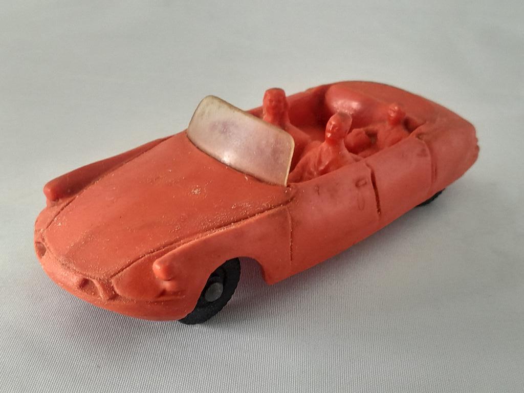 Citroën DS cabriolet 1:43 bijzonder, van tomte Laerdal, Ophalen of Verzenden, Gebruikt, Auto, Overige merken