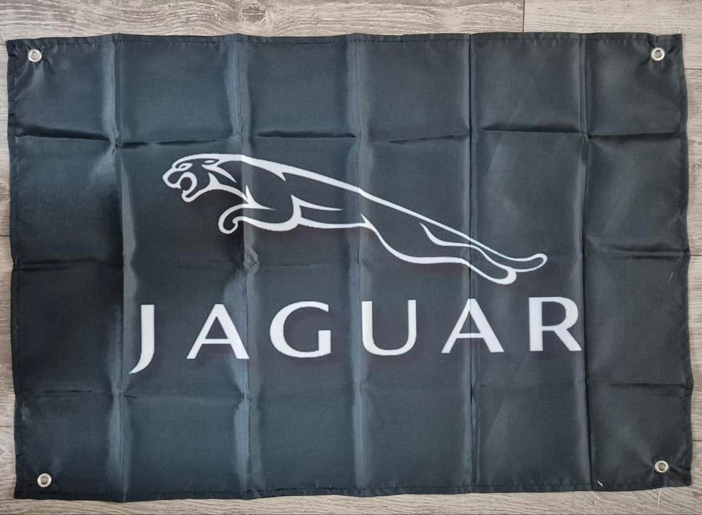 Nieuwe Jaguar vlag 90x60cm, Ophalen of Verzenden, Nieuw