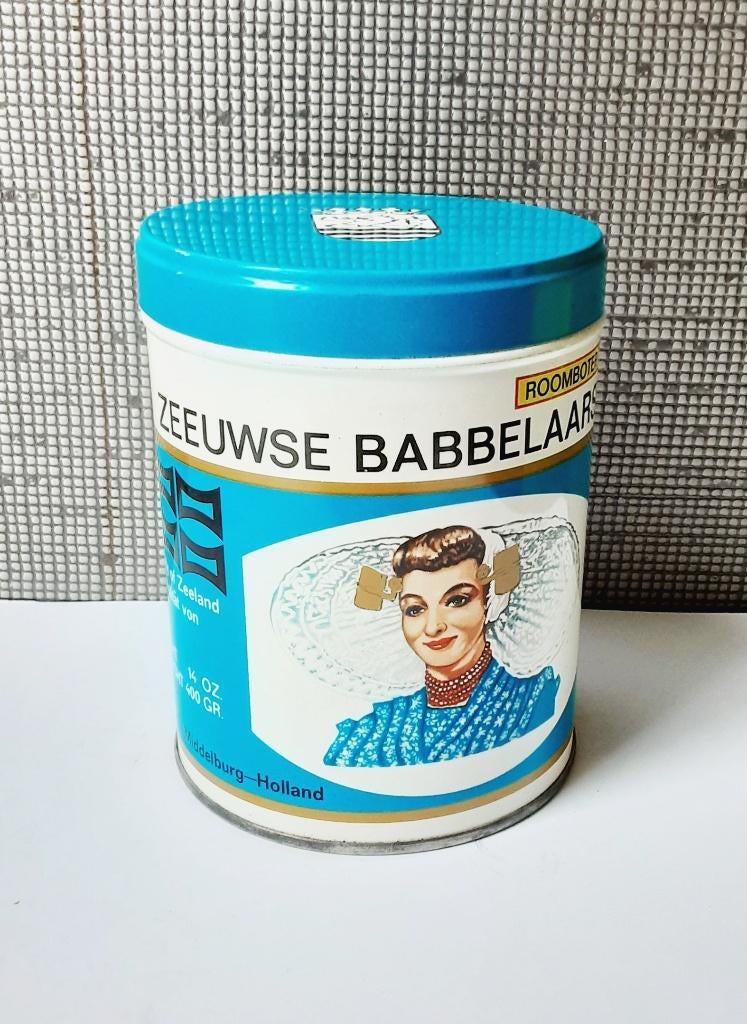 zeeuwse roomboter babbelaars blik, Ophalen of Verzenden, Gebruikt, Overige