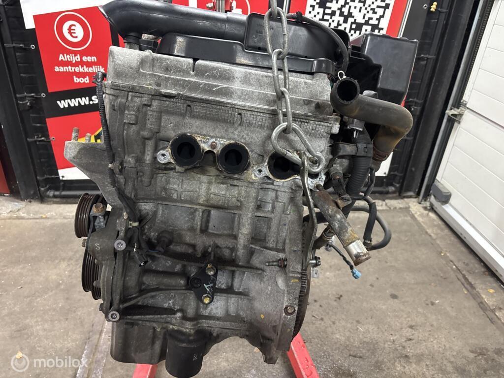 112.849 KM Suzuki Alto | Pixo ('09-'15) 1.0 Motorblok K10B, Auto-onderdelen, Ophalen of Verzenden, Suzuki, Gebruikt, Suzuki
