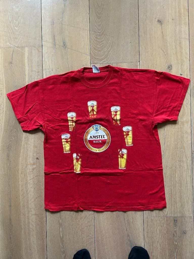 Amstel T-shirt maat L, Kleding | Heren, Maat 52/54 (L), Amstel, Ophalen of Verzenden, Kleding