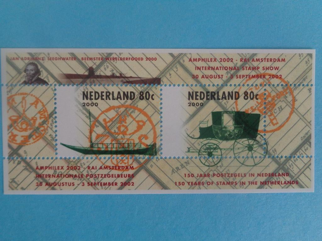 Amphilex 2000 blok 1926, Ophalen of Verzenden, Na 1940, Postfris