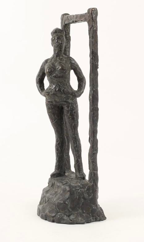 Bronzen Beeld 'Belle' - Els Rijerse  (Oude kerkplein A’dam), Ophalen of Verzenden