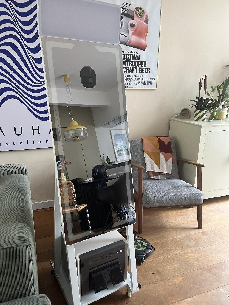 Mirror Photobooth te huur, Hobby en Vrije tijd, Feestartikelen | Verhuur, Nieuw, Ophalen of Verzenden