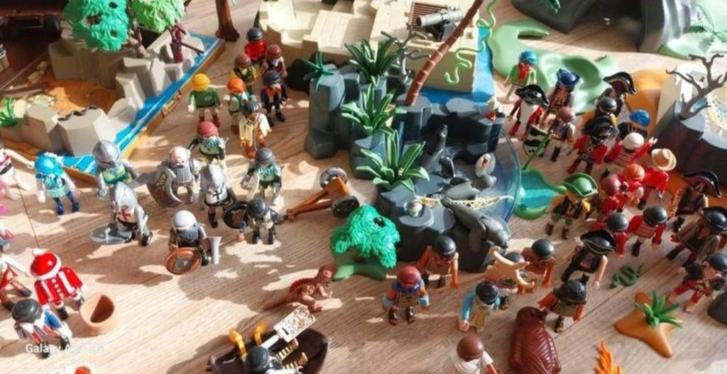 Mega Playmobil Set - Meer dan 70 Poppetjes!, Kinderen en Baby's, Speelgoed | Playmobil, Gebruikt, Los playmobil, Ophalen