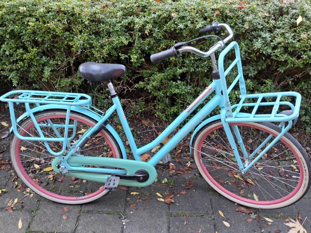 28 inch gazelle nl 3 versnellingen en explore 3 v 195.-/185., Fietsen en Brommers, Fietsen | Dames | Damesfietsen, Gebruikt, Versnellingen