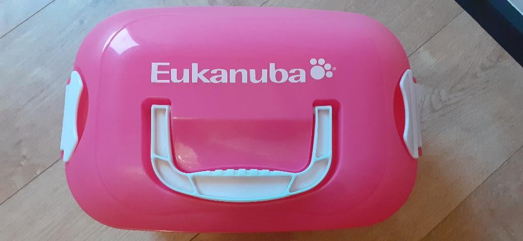 Roze grooming koffertje opbergmand beauty koffer Eukanuba !, Ophalen of Verzenden, Nieuw