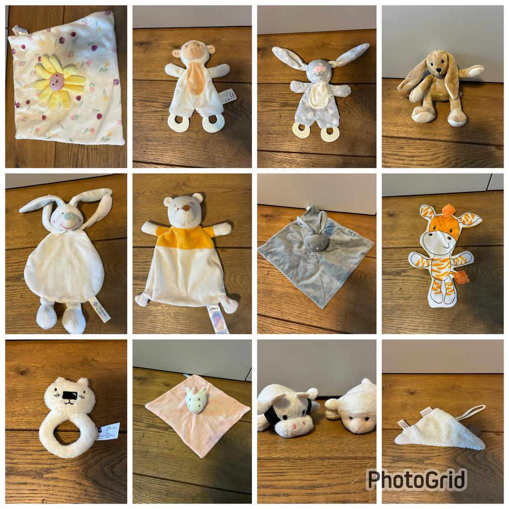 Babyknuffeltjes en tutteldoekjes, Kinderen en Baby's, Speelgoed | Knuffels en Pluche, Ophalen, Zo goed als nieuw, Overige typen