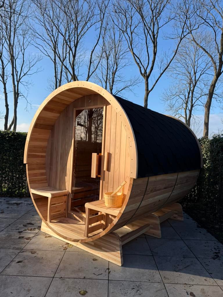 Barrel sauna’s vanaf €4995,-, Verzenden, Complete sauna