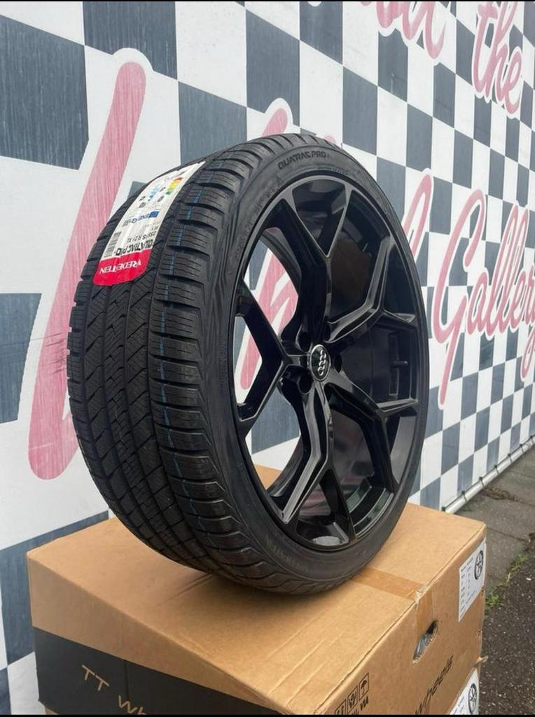 21 Audi velgen 5x112 A6 A7 A8 + vredestein All-season, Ophalen of Verzenden, Nieuw, 21 inch, Zomerbanden