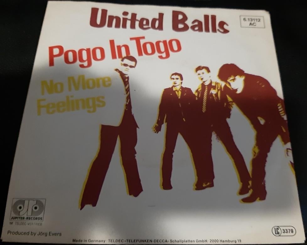 United Balls – Pogo In Togo, Cd's en Dvd's, Gebruikt, 7 inch, Single, Ophalen of Verzenden