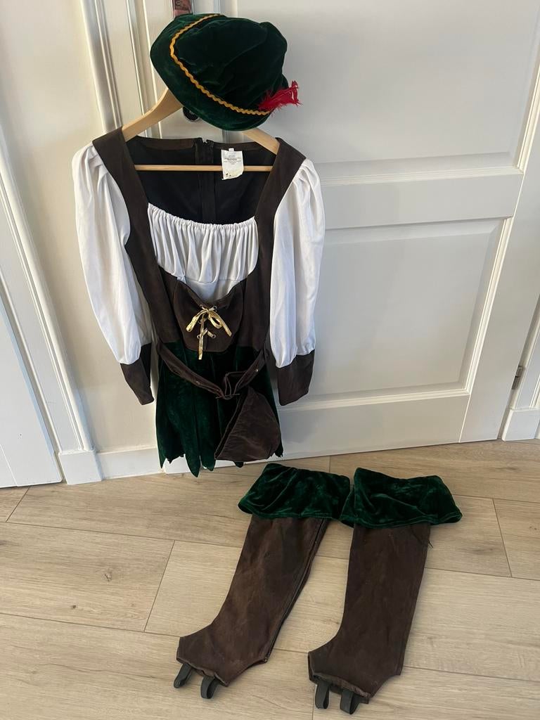 Robin Hood kostuum, Carnaval, Ophalen of Verzenden, Zo goed als nieuw, Kleding