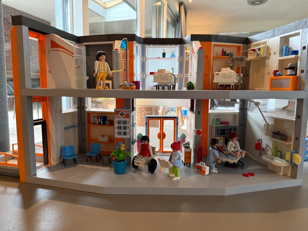 Playmobil Ziekenhuis 70190 - Compleet!, Kinderen en Baby's, Speelgoed | Playmobil, Ophalen of Verzenden, Zo goed als nieuw, Complete set