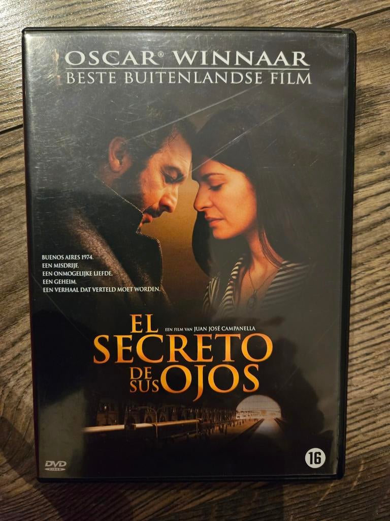 El Secreto de sus Ojos Dvd filmhuis, Vanaf 12 jaar, Ophalen of Verzenden, Zo goed als nieuw, Spanje