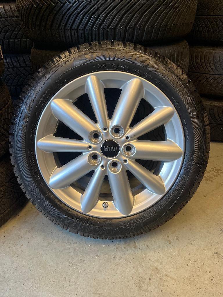Originele winterset Mini Cooper F55 F56 F57 styling 508, Ophalen, Gebruikt, 16 inch, 175 mm