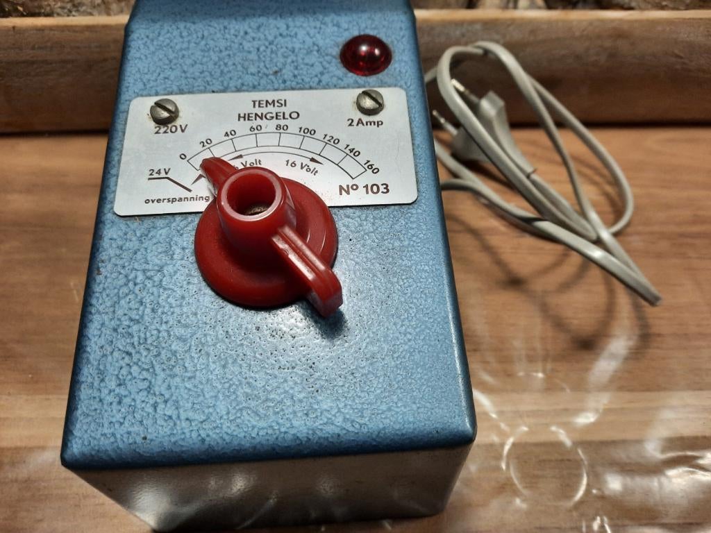 [ M12 ] Temsi Hengelo - Trafo Nr 103 ( AC Wisselstroom ), Overige merken, Ophalen of Verzenden, Zo goed als nieuw, Transformator of Voeding