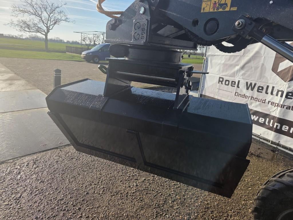 Groeneveld draaistuk ( Rotator/kistenkantelaar), Ophalen, Wiellader of Shovel