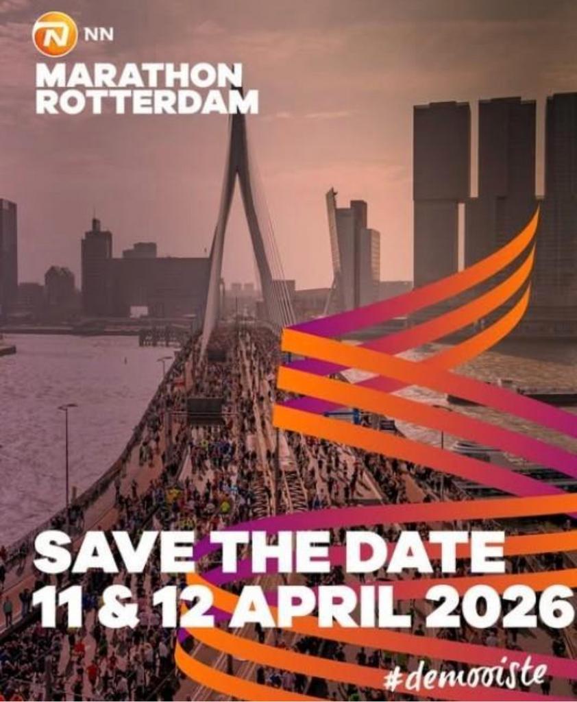 Hele van Marathon Rotterdam(12 april), Tickets en Kaartjes, Eén persoon, April