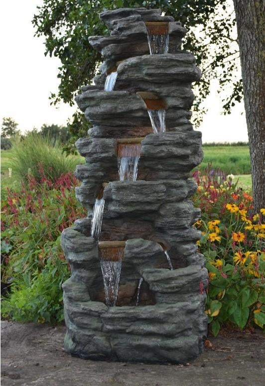 Corte-fonteinset met pomp – Ubbink, Tuin en Terras, Ophalen of Verzenden, Nieuw, Overige materialen, Waterornament