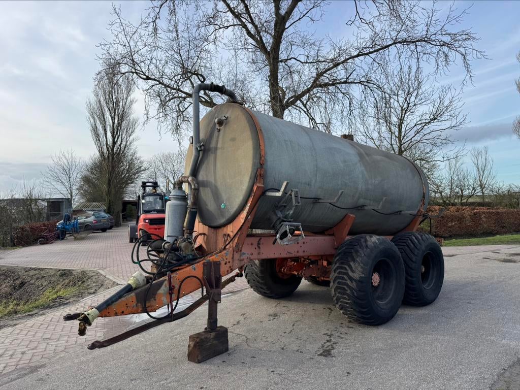 Frakoo tandemas tank 9000 ltr, Ophalen, Glastuinbouw, Gewasbescherming en Bemesting