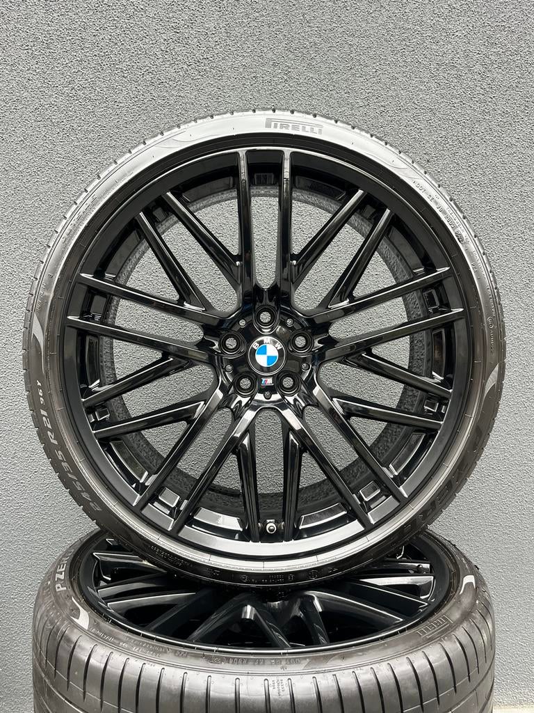 21 INCH BMW 650M ORIGINEEL 5 6 7 SERIE G30 G32 6GT G11 G12, Ophalen, 245 mm, Banden en Velgen, 21 inch