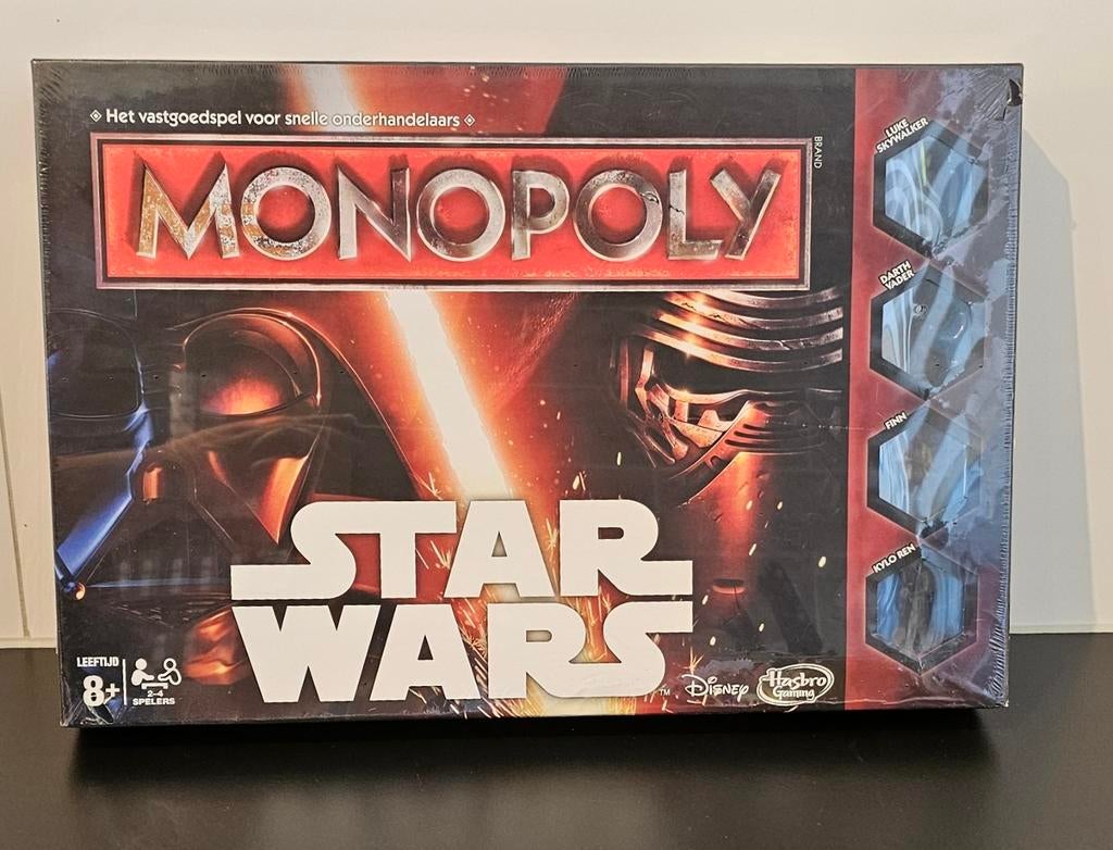 Monopoly Star Wars, Drie of vier spelers, Ophalen, Nieuw, Hasbro