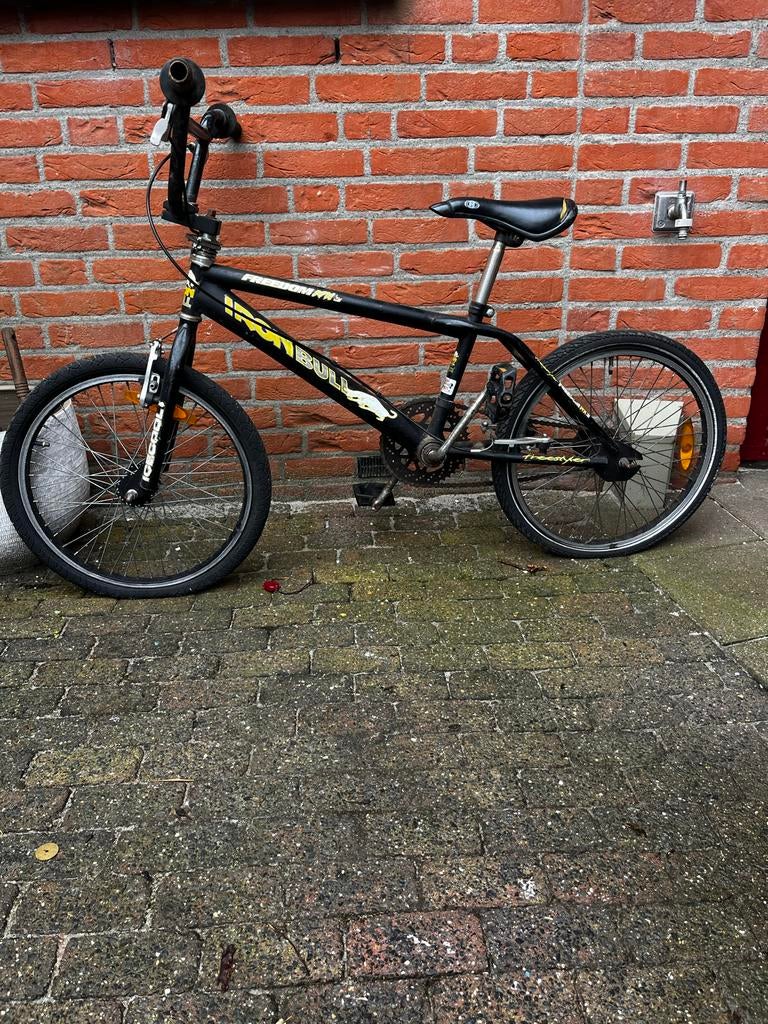 Iron Bull BMX - Opknapper, Fietsen en Brommers, Fietsen | Crossfietsen en BMX, Ophalen, Gebruikt, Staal, Stuur 360° draaibaar