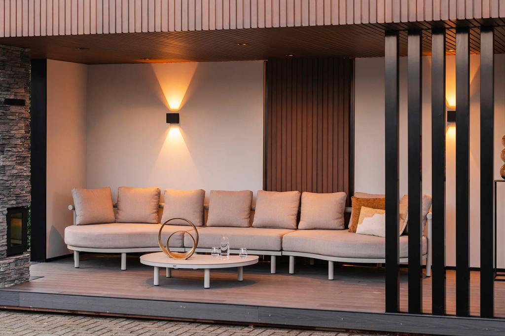 Direct beschikbaar! Prefab Showroommodel tuinkamer met haard, Ophalen of Verzenden, Nieuw, Veranda