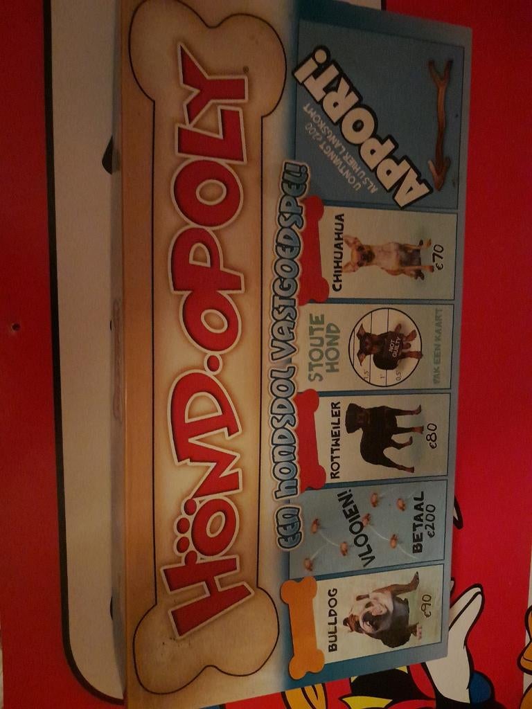 Hond-opoly, Ophalen of Verzenden, Zo goed als nieuw