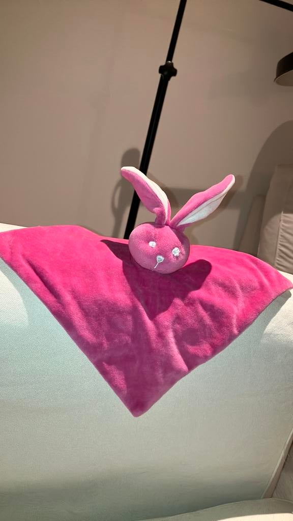 Bambino konijn roze kruidvat, Kinderen en Baby's, Speelgoed | Knuffels en Pluche, Ophalen of Verzenden, Zo goed als nieuw, Konijn