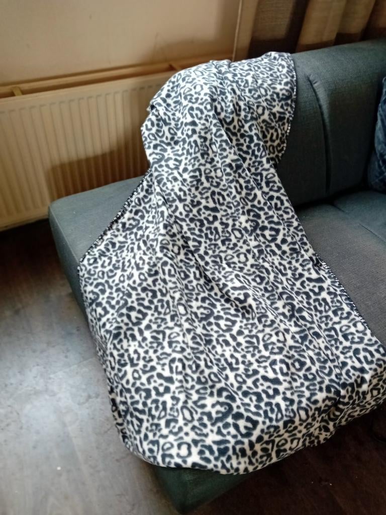 Dierenprint plaid, Ophalen, Nieuw
