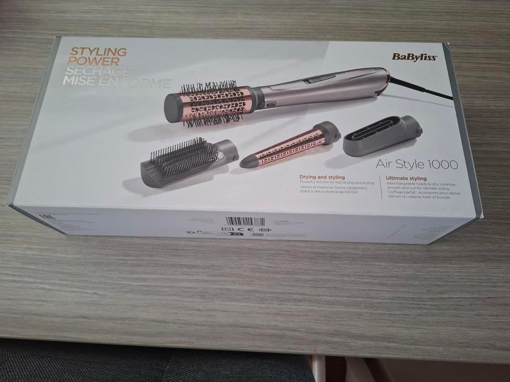 Babyliss Airstyle 1000 fohnborstel, Ophalen, Zo goed als nieuw, Krultang of Stijltang