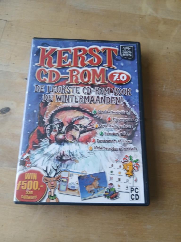 KERST CD ROM 7.0 SOFTKEY, Computers en Software, Overige Computers en Software, Gebruikt, Ophalen of Verzenden