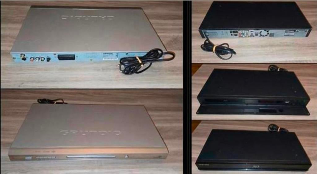 1 Blu-ray Samsung 2 DVD spelers Grundig Finlux ( Defect), Ophalen of Verzenden, Niet werkend, Dvd-speler, Overige merken