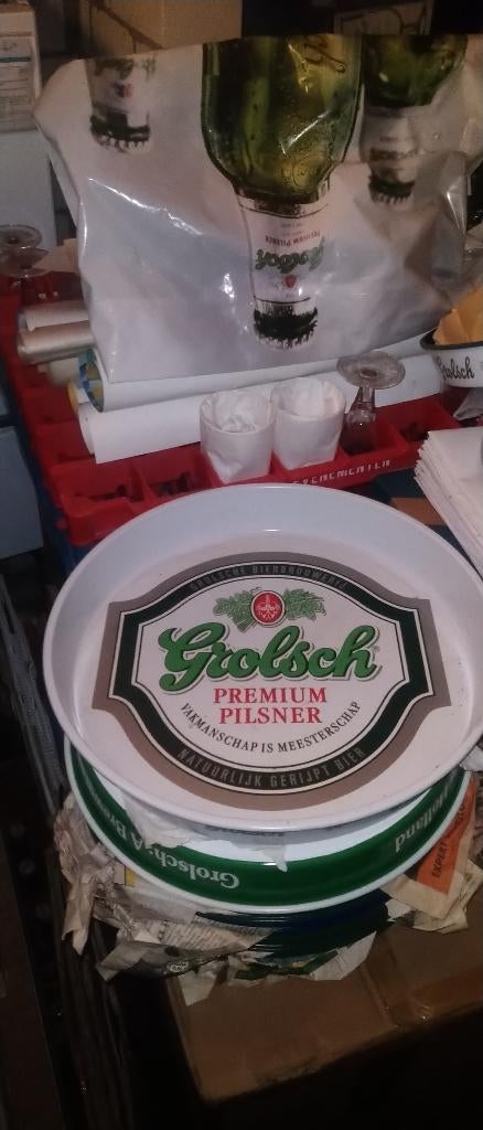 Grolsch Dienblad 14, Ophalen of Verzenden, Zo goed als nieuw, Overige typen, Grolsch