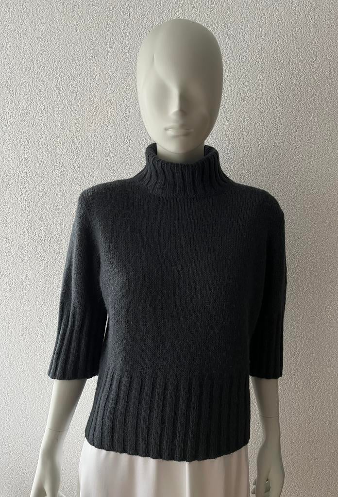 Natan trui met col, Kleding | Dames, Verzenden, Zo goed als nieuw, Maat 38/40 (M), Grijs