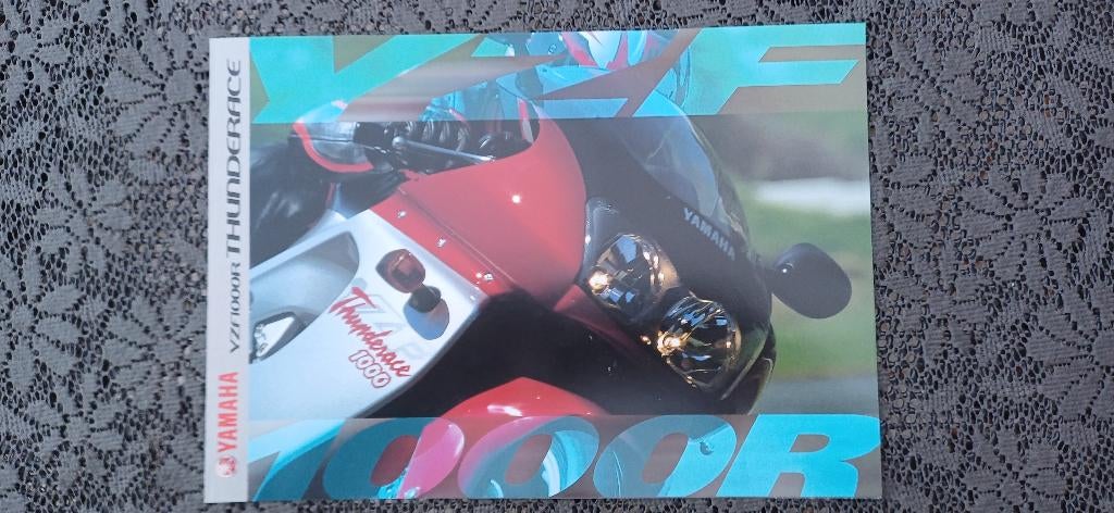 Originele folder Yamaha Thundercat en Thunderace 2003 Engels, Ophalen of Verzenden, Yamaha