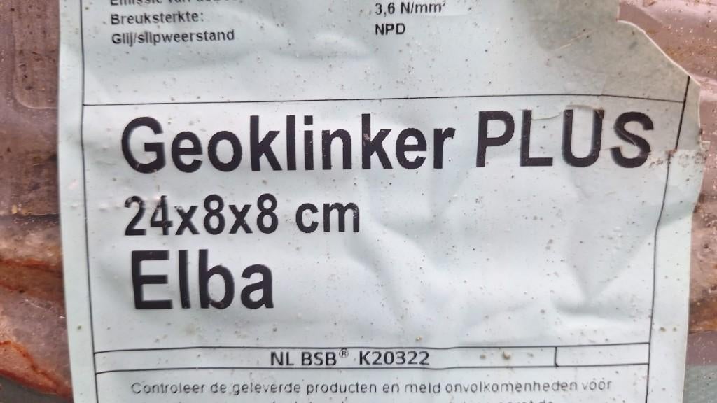 Klinkers, Ophalen, Klinkers, Nieuw, 10 m² of meer