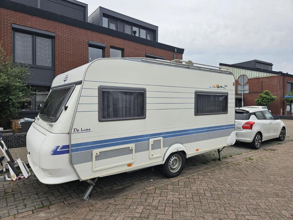 Hobby caravan, bouwjaar 2000, BOVAG gekeurd, Caravans en Kamperen, Rondzit, Hobby, Particulier, Tot en met 4