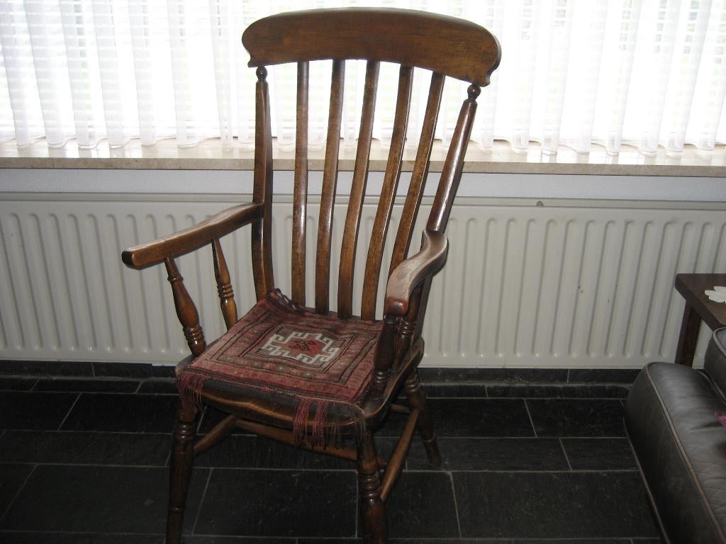 houten antieke stoel, Ophalen of Verzenden
