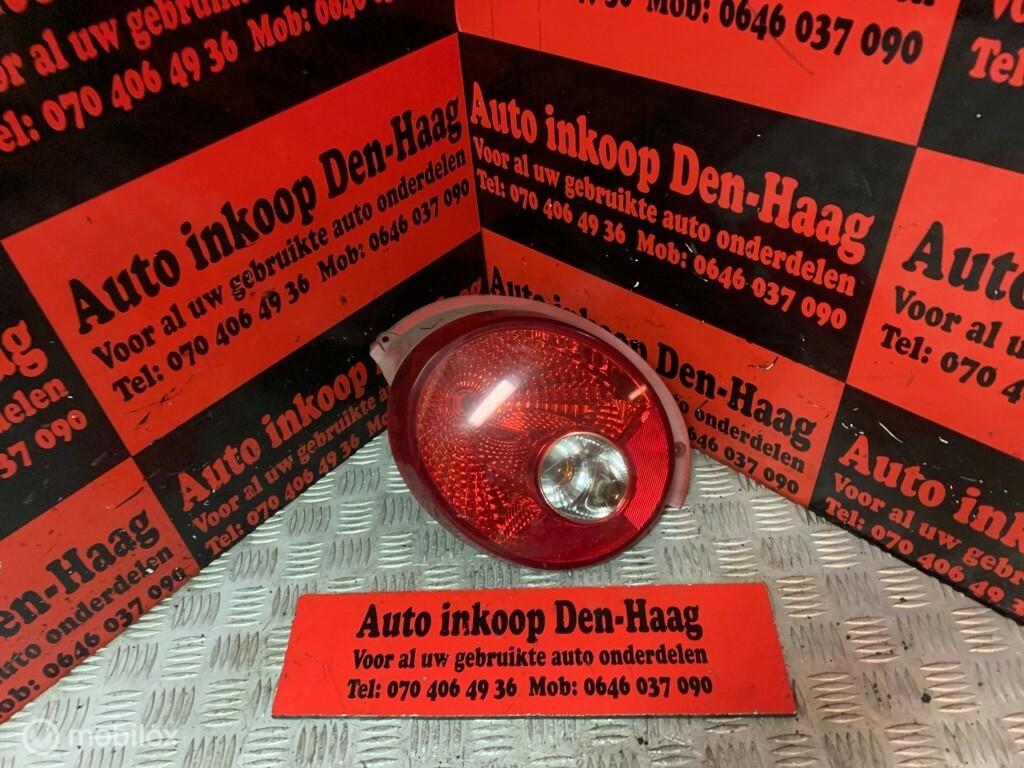 Chevrolet Matiz ('05-'10) Achterlicht Links + Fitting, Chevrolet, Gebruikt, Chevrolet, Ophalen of Verzenden