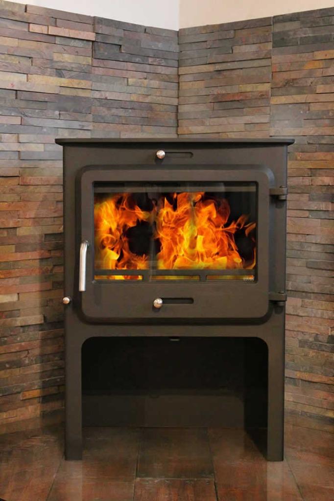 Clarity 12 kw houtkachel, Huis en Inrichting, Kachels, Ophalen of Verzenden, Vrijstaand, Hout, Nieuw