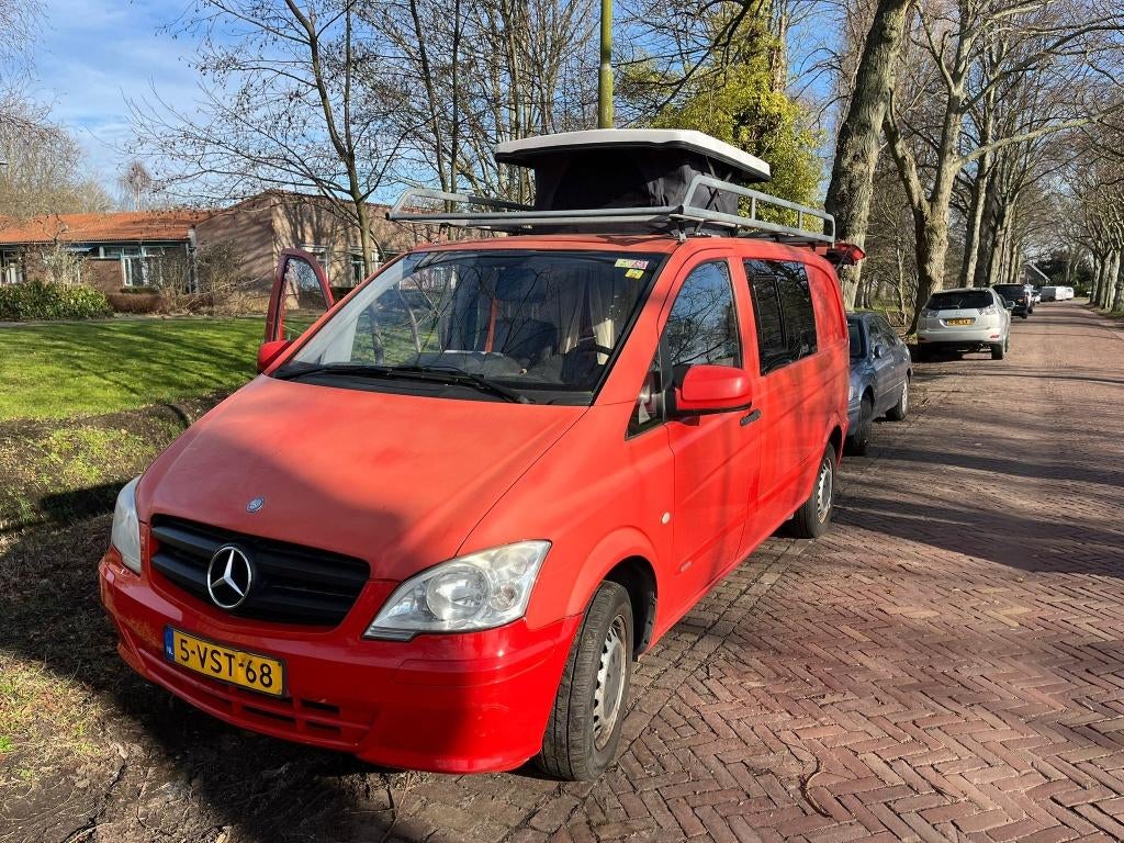 Mercedes-Benz Vito 2.1 CDI 70KW BV 2012, Auto's, Euro 5, 1798 kg, Overige bekleding, Overige kleuren