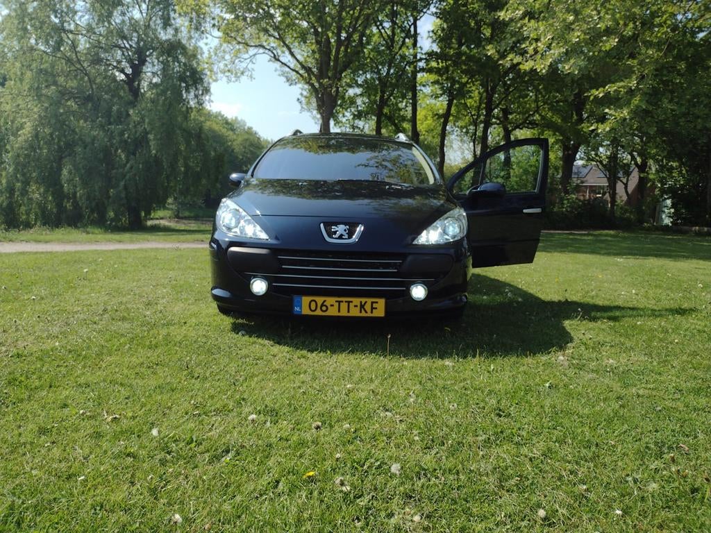 Peugeot 307 SW 1.6 16V  premium 2007 Blauw., Auto's, USB, Stof, 4 cilinders, 715 kg